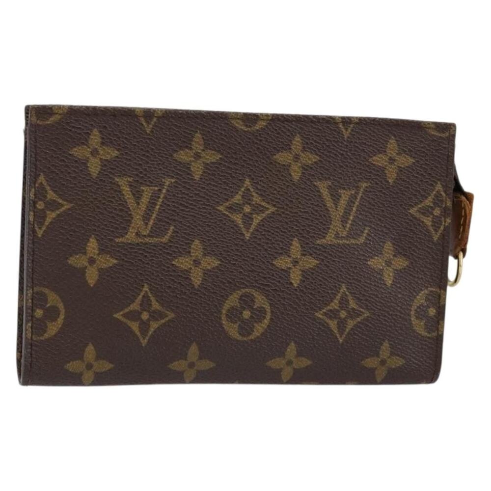 Louis Vuitton Monogram Bucket PM Accessory Pouch Brown